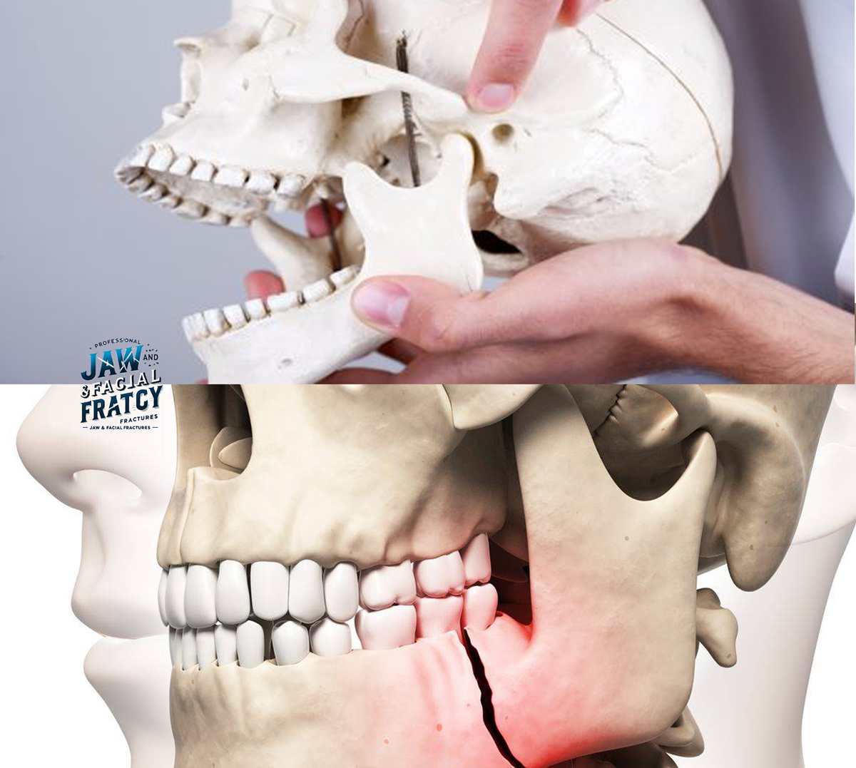 تفاوت شکستگی فک و دررفتگی فک