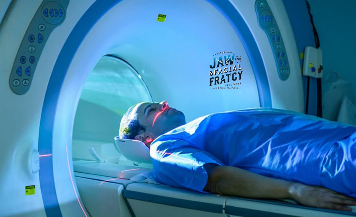 انجام mri برای تشخیص شکستگی فک