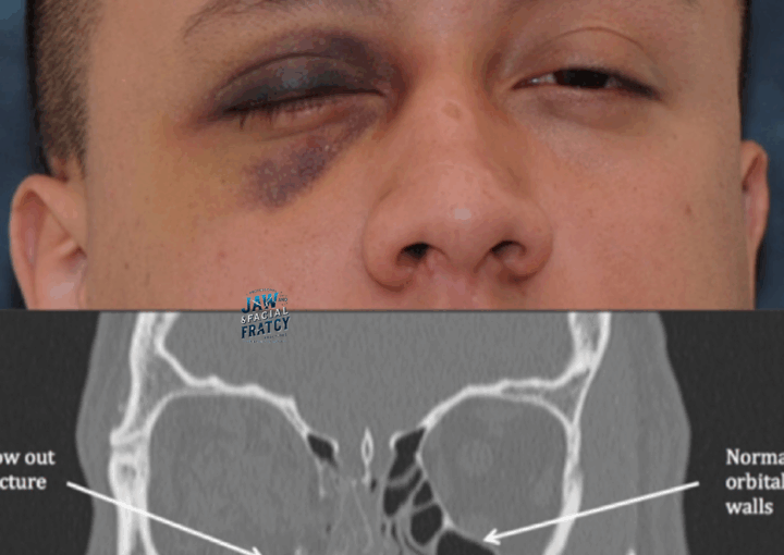 شکستگی لبه اربیت چشم