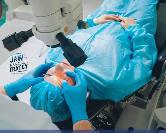 درمان شکستگی کاسه چشم